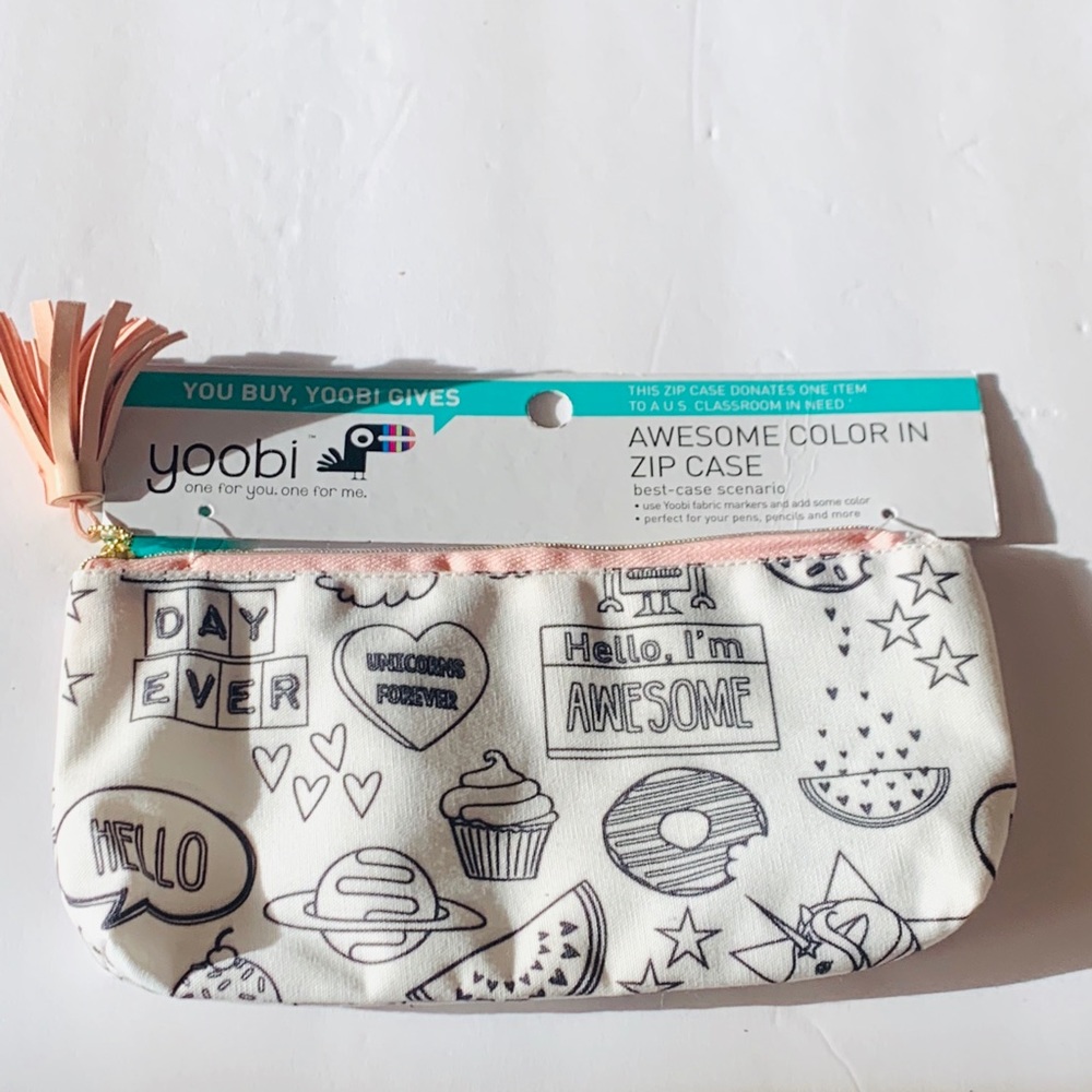 Yoobi Awesome Color Zip Case